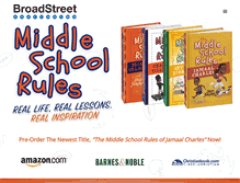Tablet Screenshot of middleschoolrules.com